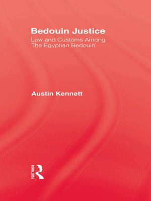 cover image of Bedouin Justice